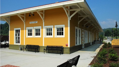 Old Fort Train Depot Renovation