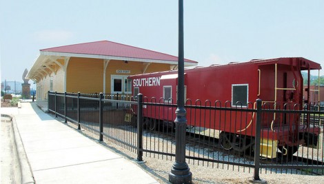 Old Fort Train Depot Renovation